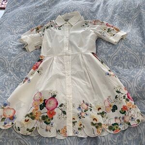 Anne Fontaine Shirt Dress Floral
